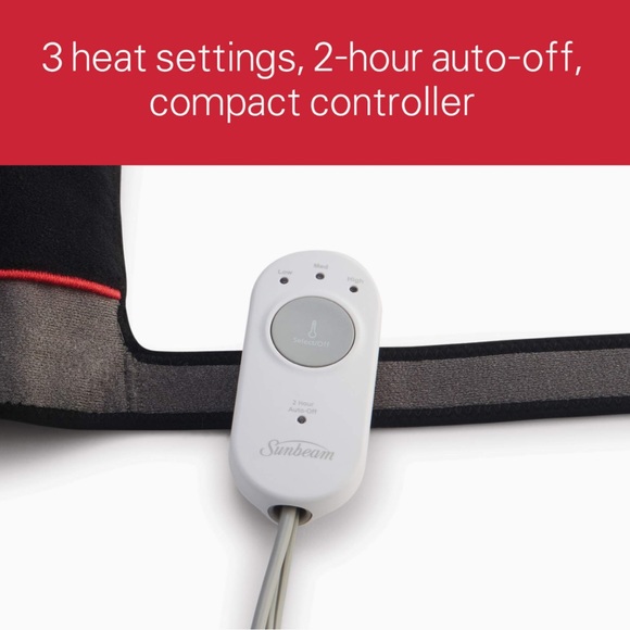 Sunbeam Heating Pad Wrap and cold pack for Joint Pain Relief, Auto Shut Off, New - Picture 12 of 16